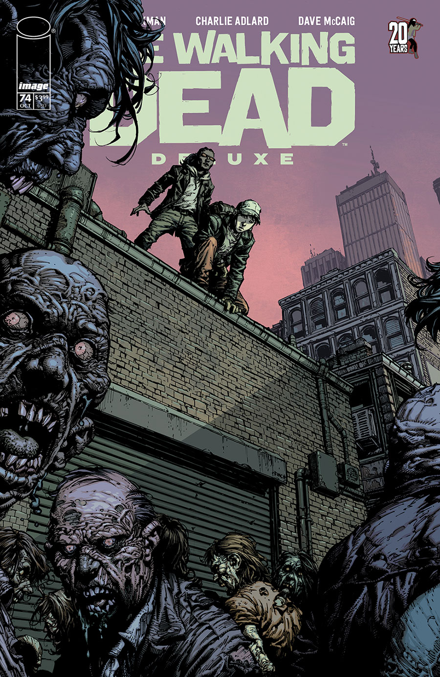 Walking Dead Deluxe #74 Cover A Regular David Finch & Dave McCaig Cover