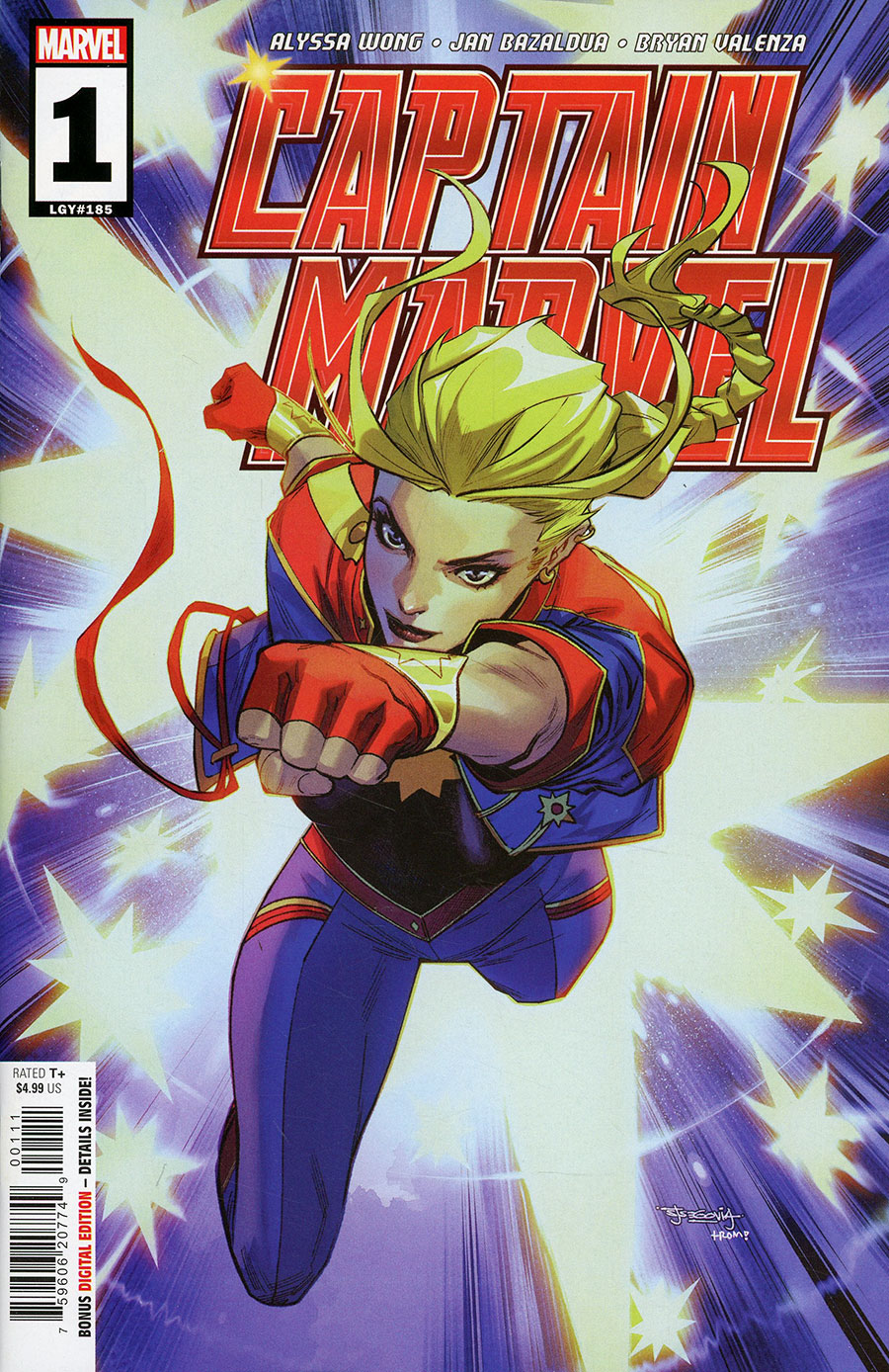 Captain Marvel Vol 10 #1 Cover A Regular Stephen Segovia Cover