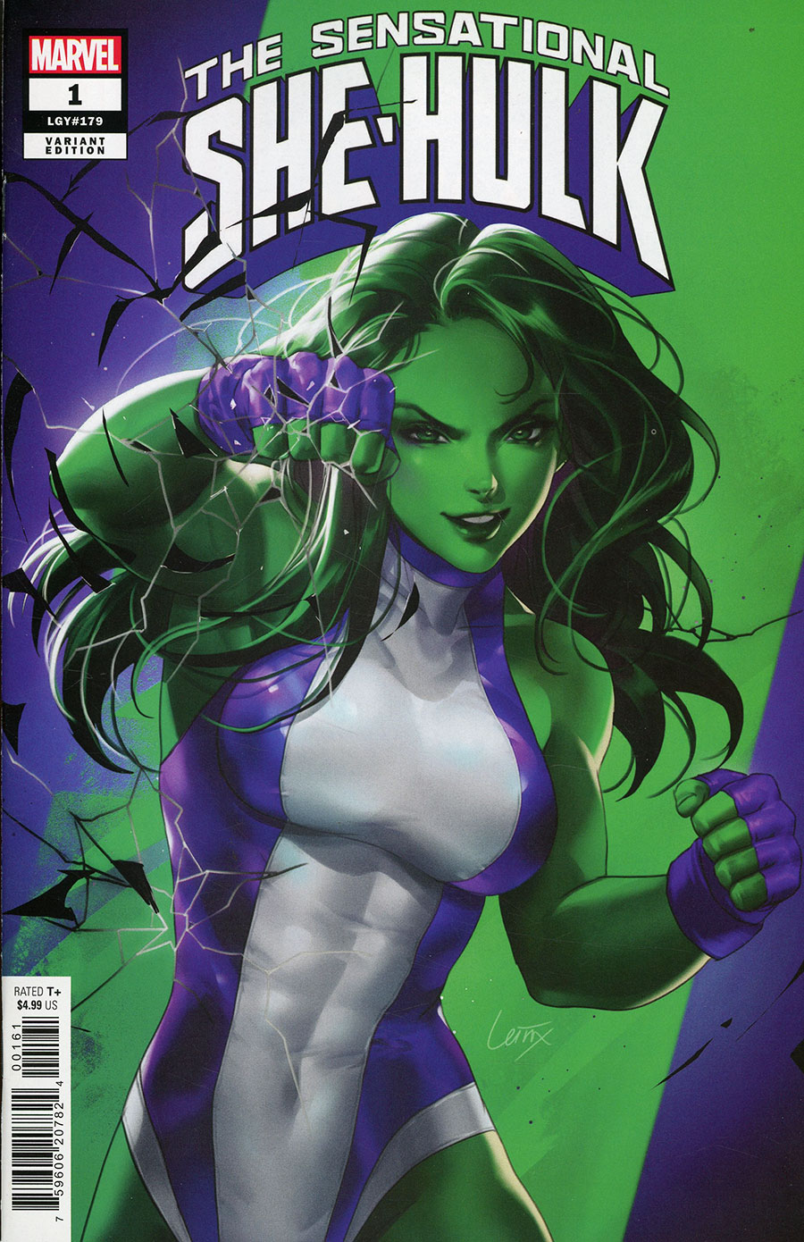 Sensational She-Hulk Vol 2 #1 Cover F Variant Lesley Leirix Li She-Hulk Cover