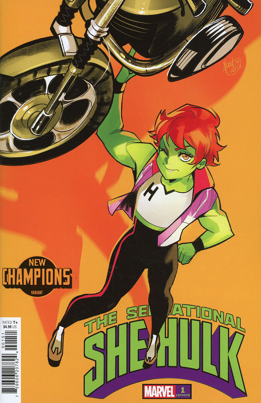 Sensational She-Hulk Vol 2 #1 Cover C Variant Mirka Andolfo New Champions Cover
