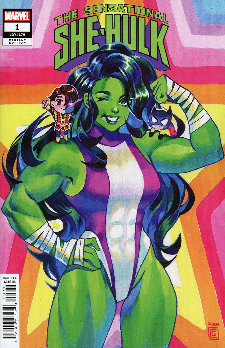 Sensational She-Hulk Vol 2 #1 Cover G Variant Rian Gonzales Cover