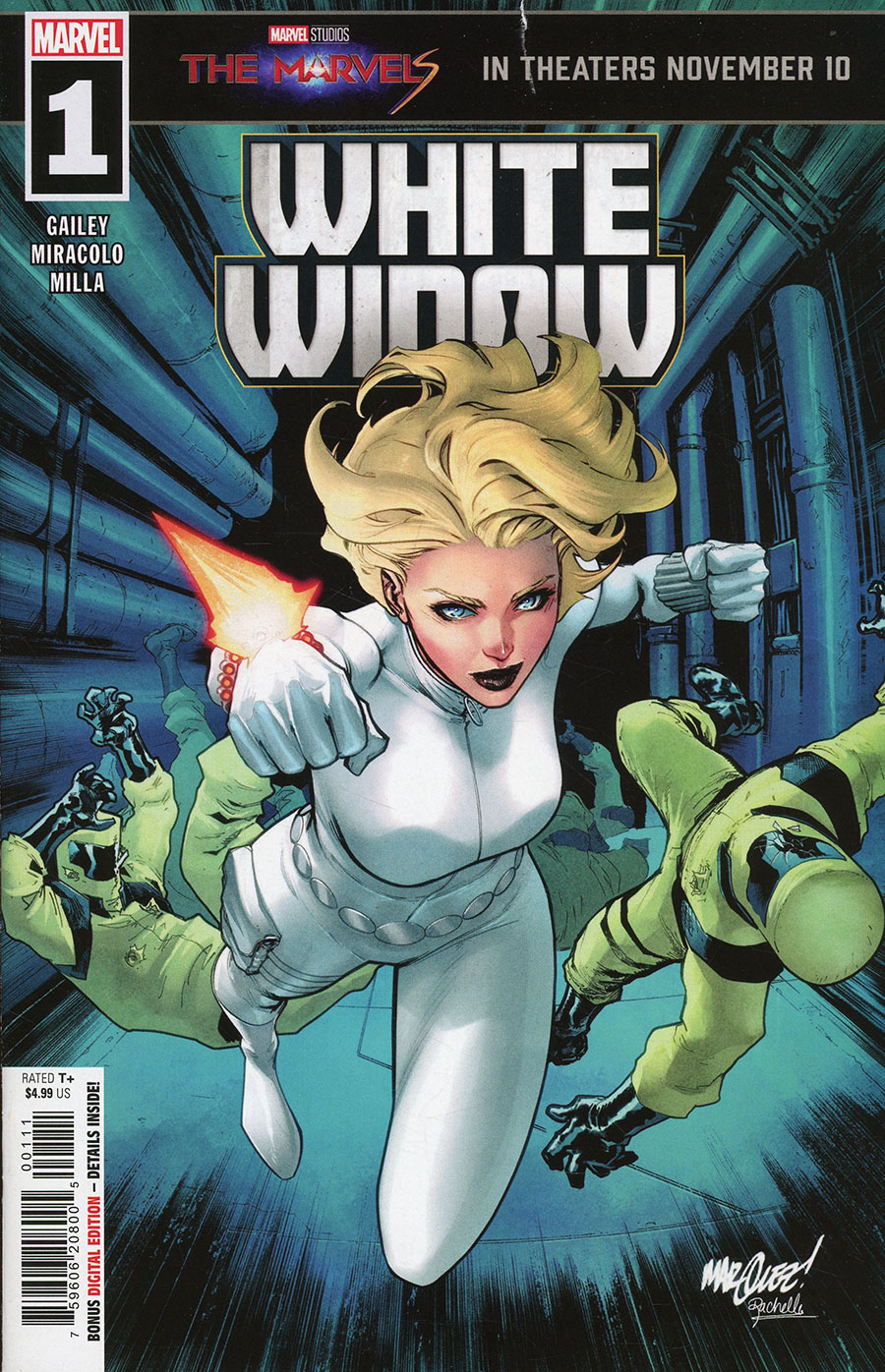 White Widow #1 Cover A Regular David Marquez Cover