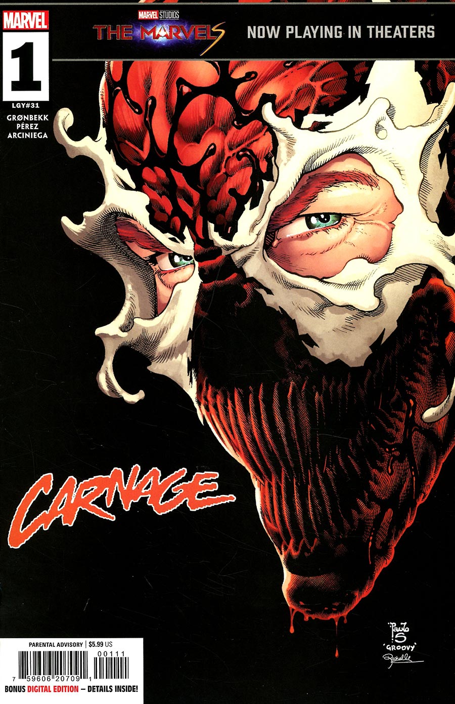 Carnage Vol 4 #1 Cover A Regular Paulo Siqueira Cover