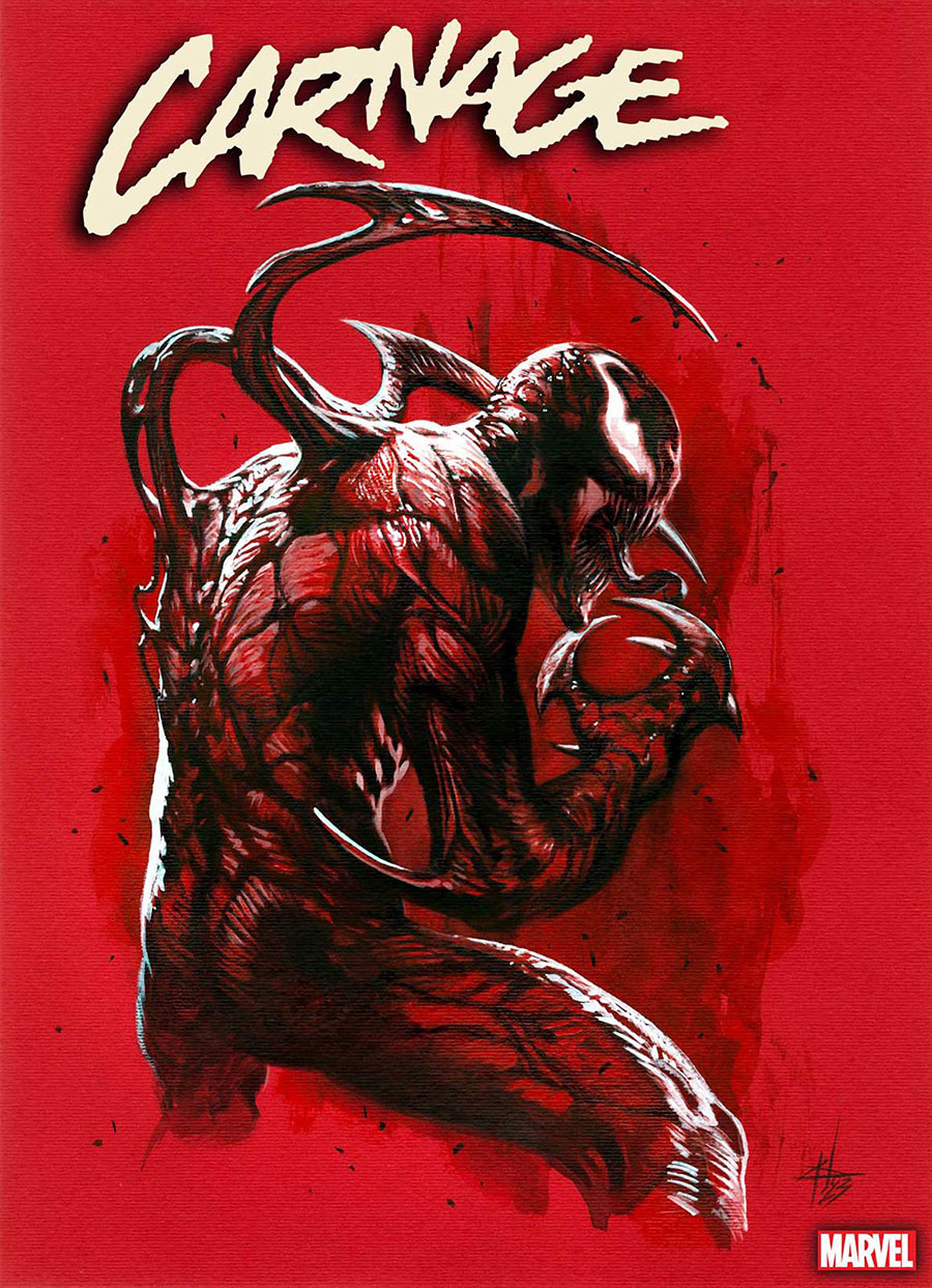 Carnage Vol 4 #1 Cover E Variant Gabriele Dell Otto Foil Cover