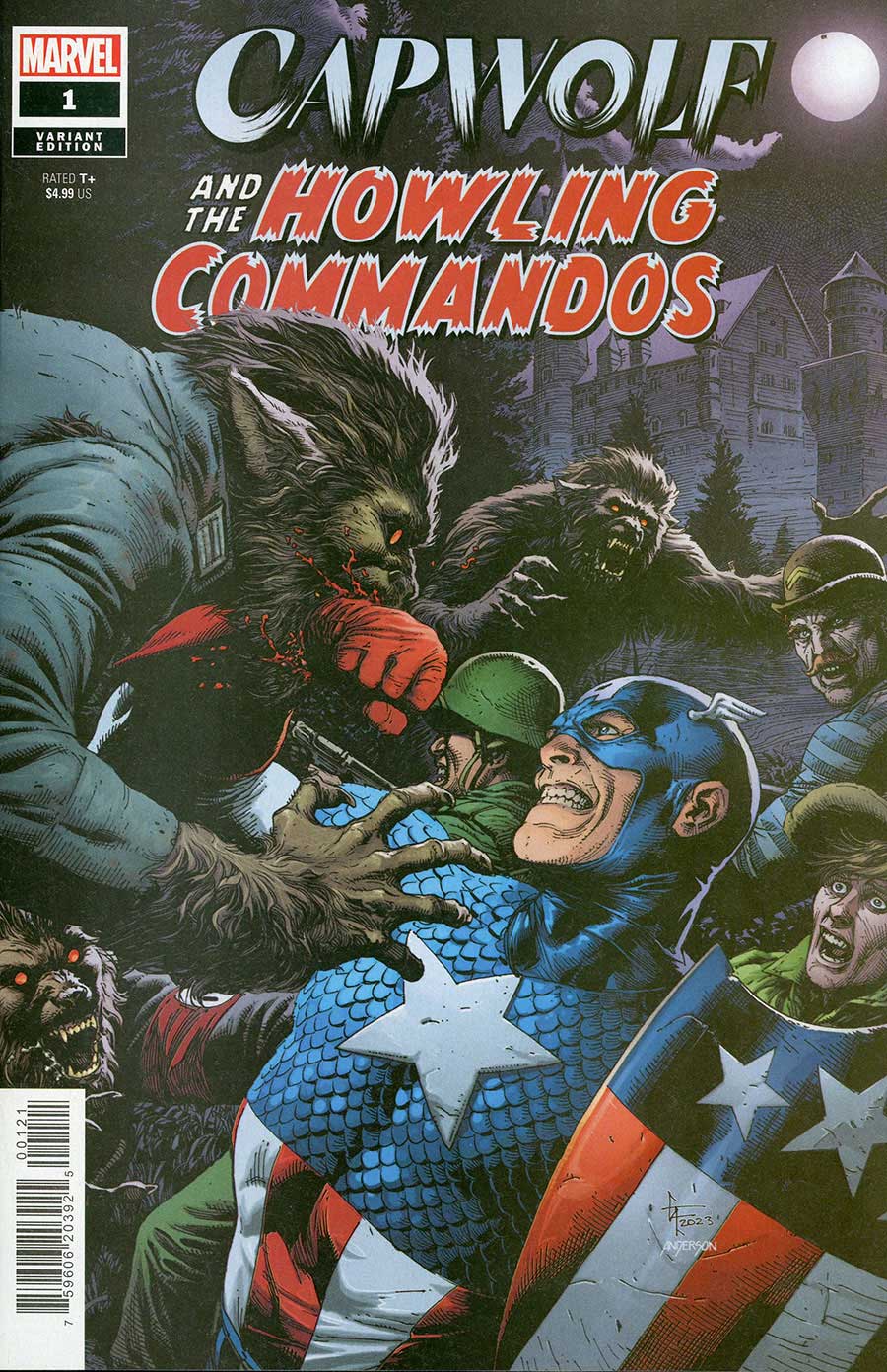Capwolf And The Howling Commandos #1 Cover B Variant Gary Frank Cover