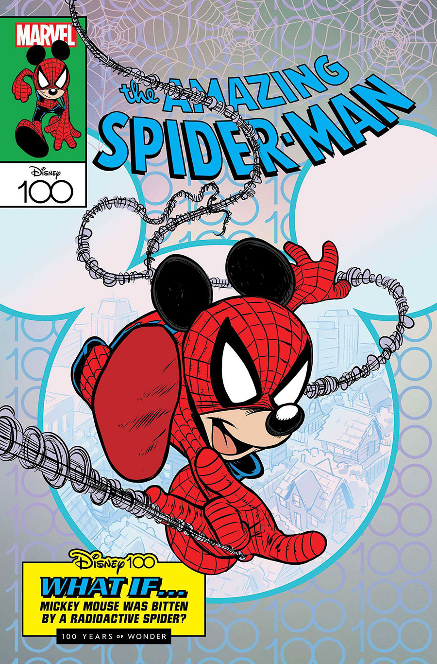 Amazing Spider-Man Vol 6 #35 Cover B Variant Claudio Sciarrone Disney100 Amazing Spider-Man Cover