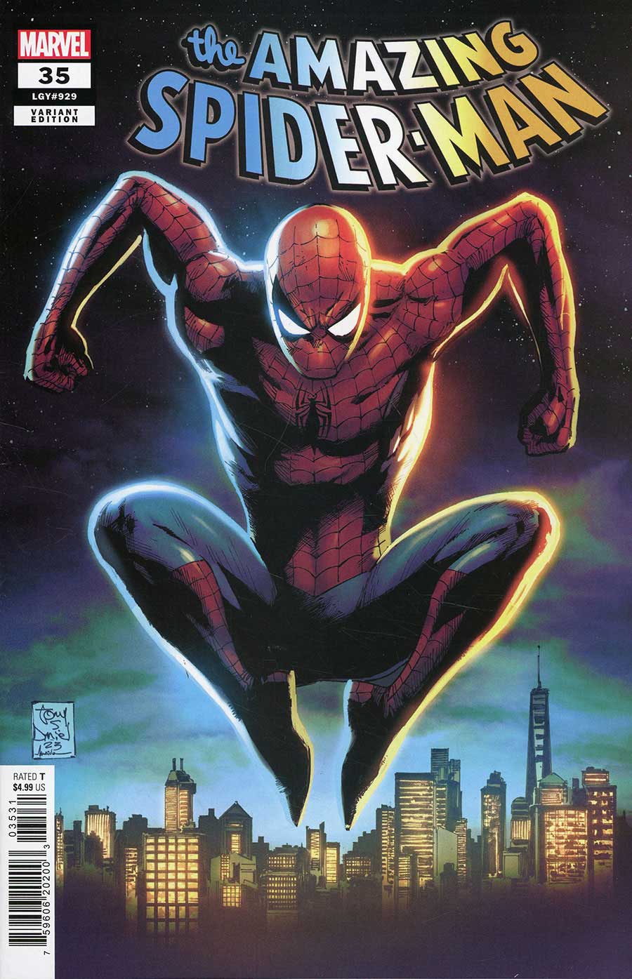 Amazing Spider-Man Vol 6 #35 Cover C Variant Tony S Daniel Cover