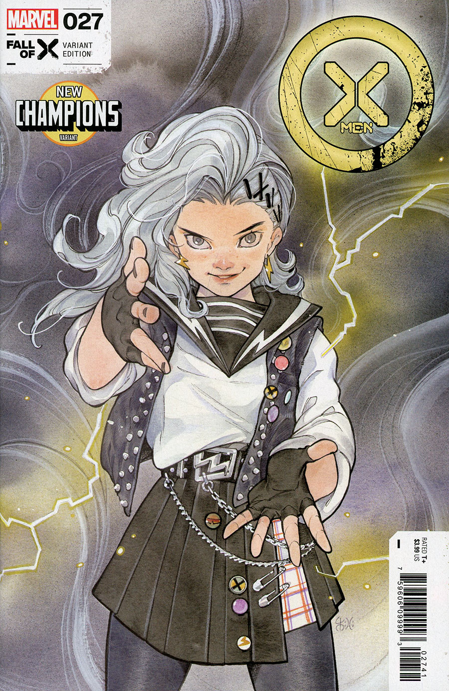 X-Men Vol 6 #27 Cover C Variant Peach Momoko New Champions Cover (Fall Of X Tie-In)