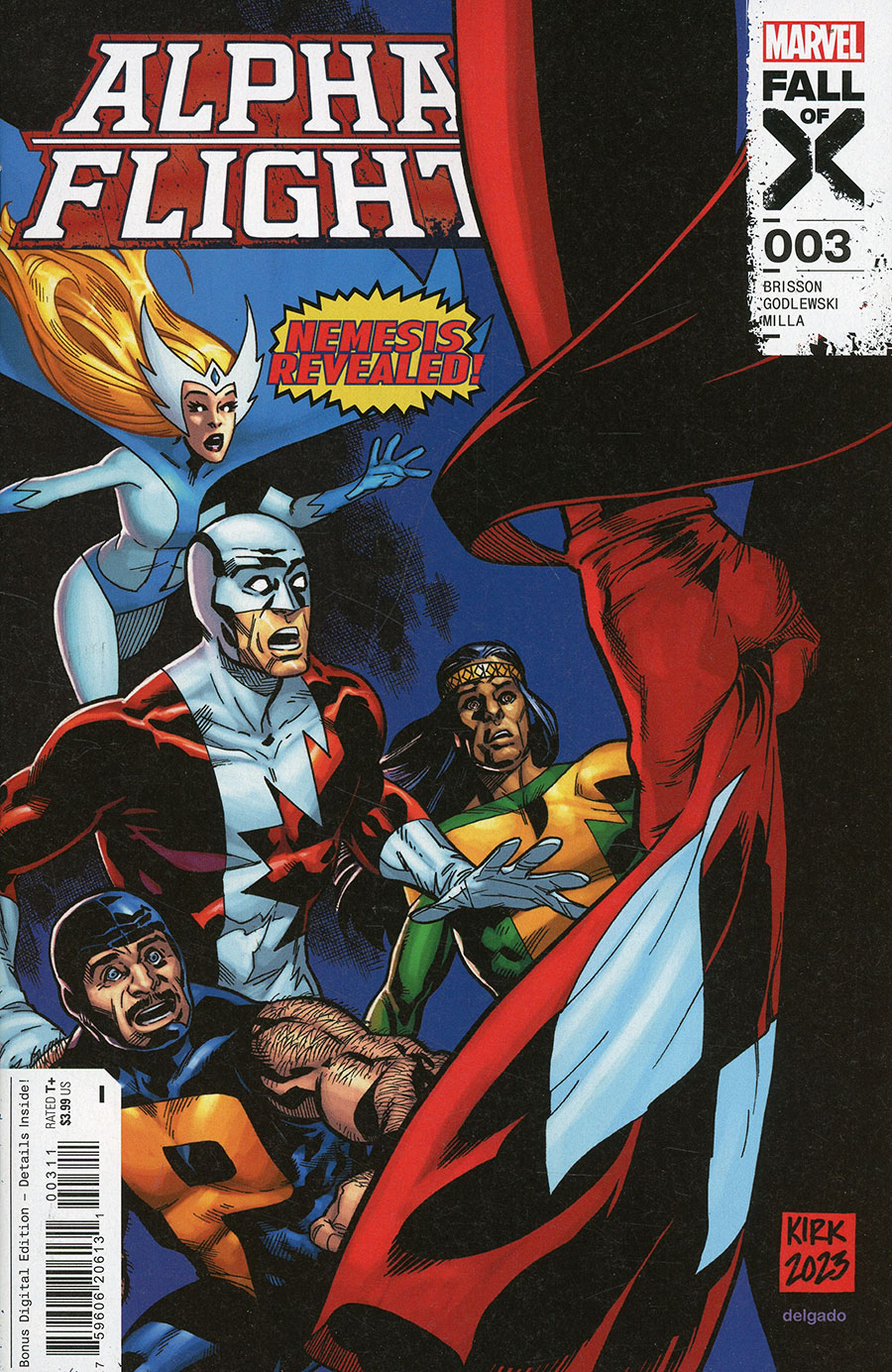 Alpha Flight Vol 5 #3 Cover A Regular Leonard Kirk Cover (Fall Of X Tie-In)