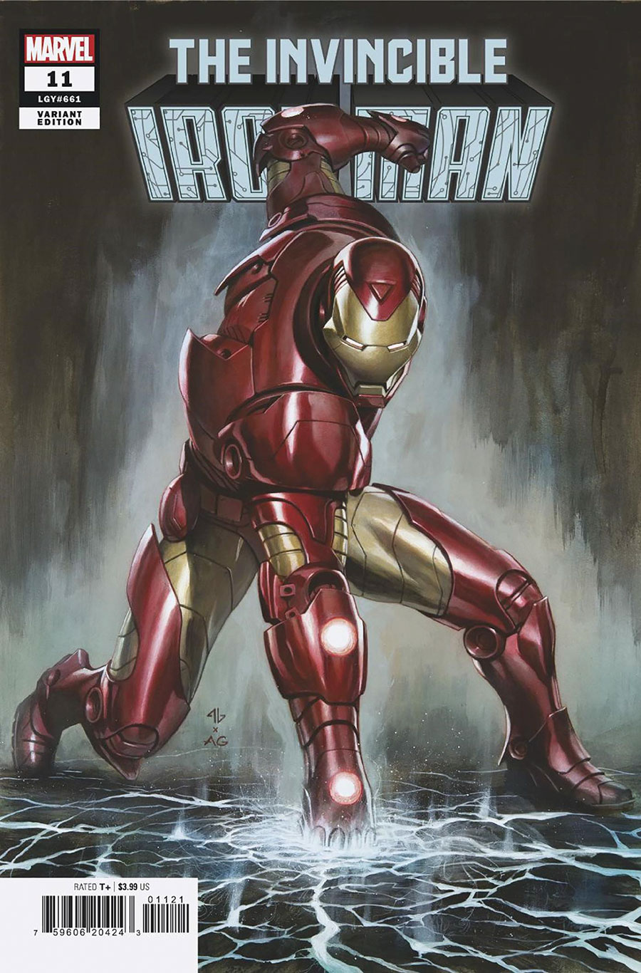 Invincible Iron Man Vol 4 #11 Cover D Variant Adi Granov Homage Cover (Fall Of X Tie-In)