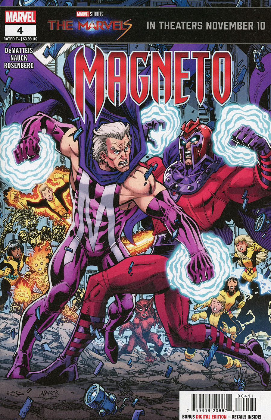Magneto Vol 4 #4 Cover A Regular Todd Nauck Cover
