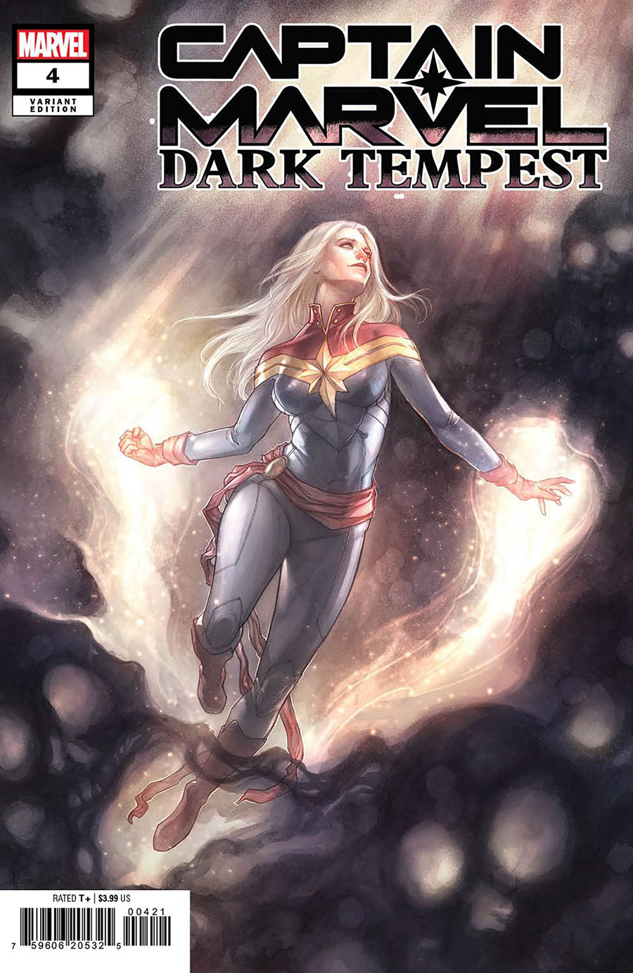Captain Marvel Dark Tempest #4 Cover B Variant Meghan Hetrick Cover