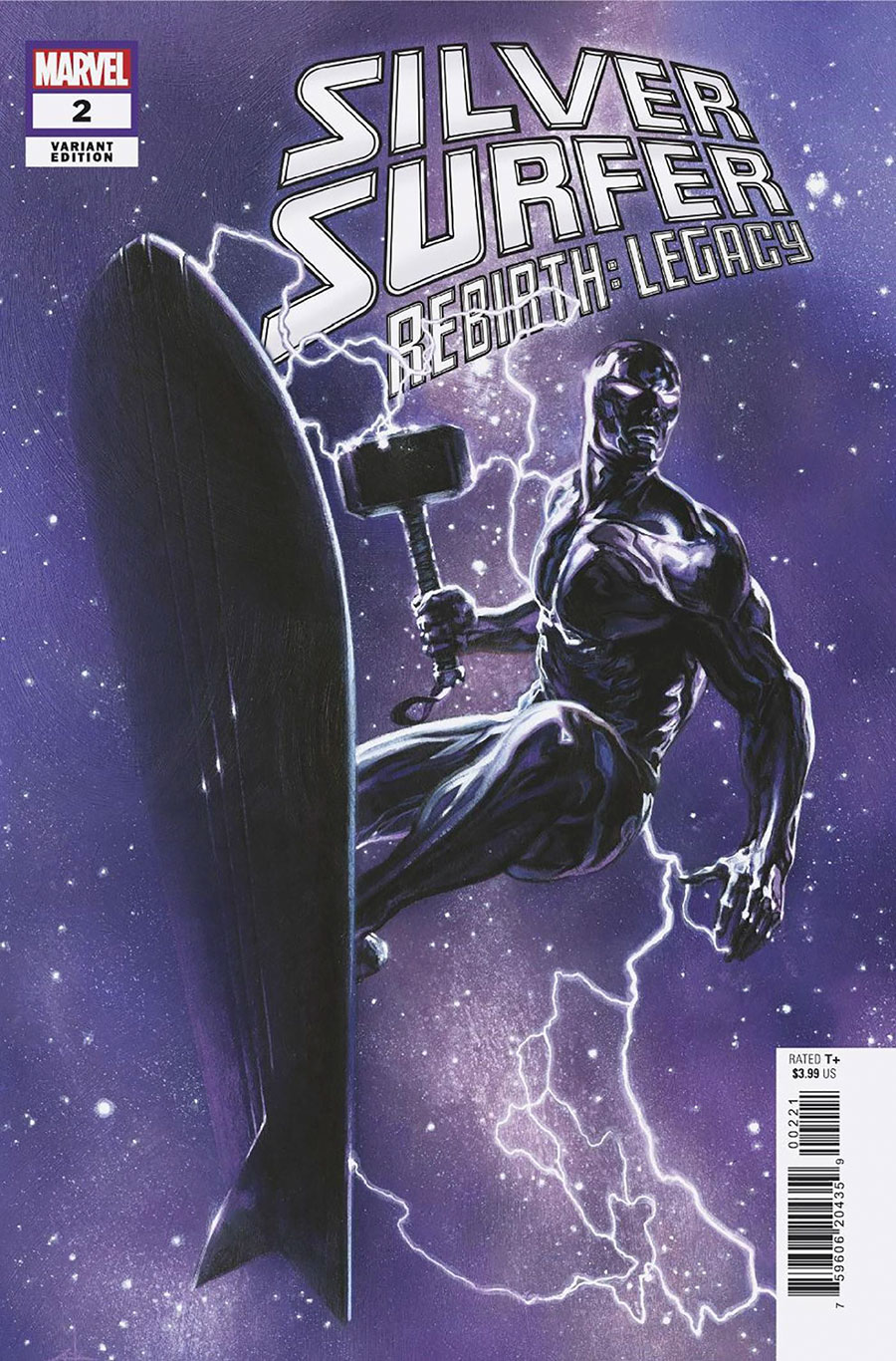 Silver Surfer Rebirth Legacy #2 Cover B Variant Gabriele Dell Otto Cover