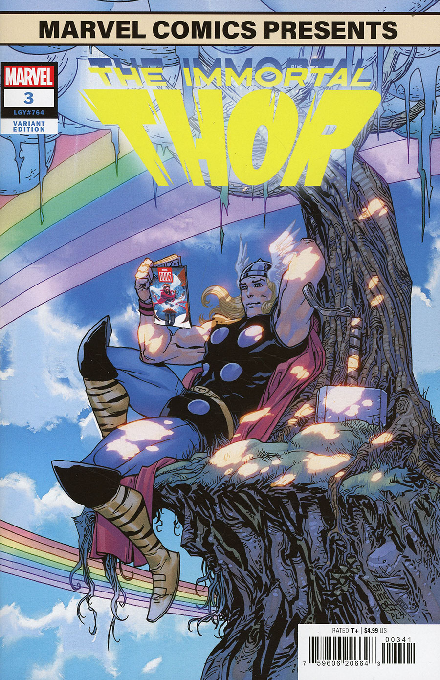 Immortal Thor #3 Cover D Variant Giuseppe Camuncoli Marvel Comics Presents Cover