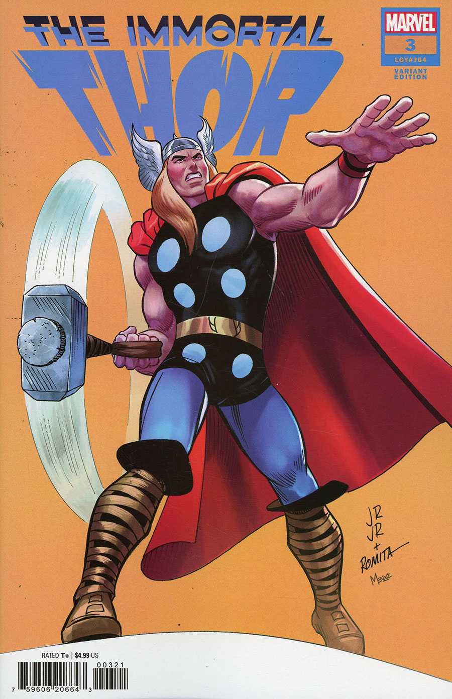 Immortal Thor #3 Cover C Variant John Romita Jr & John Romita Sr Cover