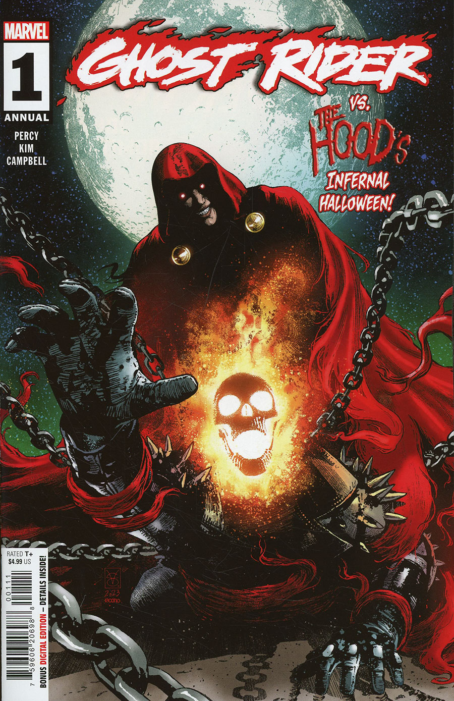 Ghost Rider Vol 9 Annual #1 Cover A Regular Valerio Giangiordano Cover