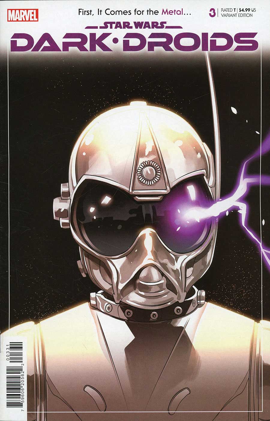 Star Wars Dark Droids #3 Cover B Variant Rachael Stott Scourged Cover