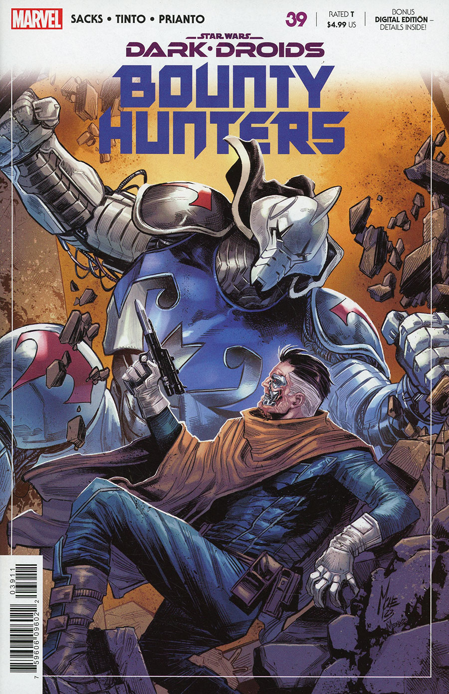 Star Wars Bounty Hunters #39 Cover A Regular Marco Checchetto Cover (Dark Droids Tie-In)
