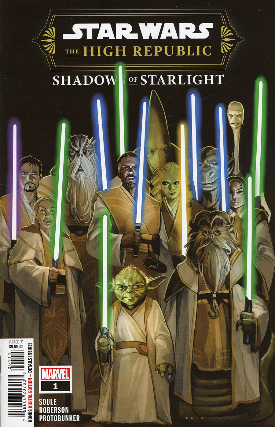 Star Wars The High Republic Shadows Of Starlight #1 Cover A Regular Phil Noto Cover (Limit 1 Per Customer)