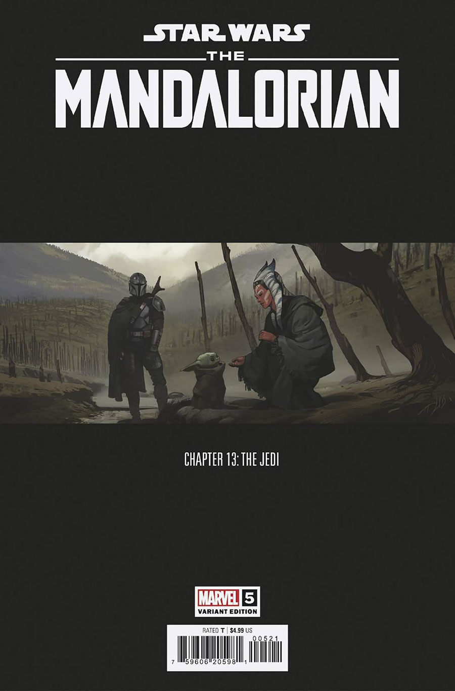 Star Wars The Mandalorian Season 2 #5 Cover B Variant Concept Art Cover