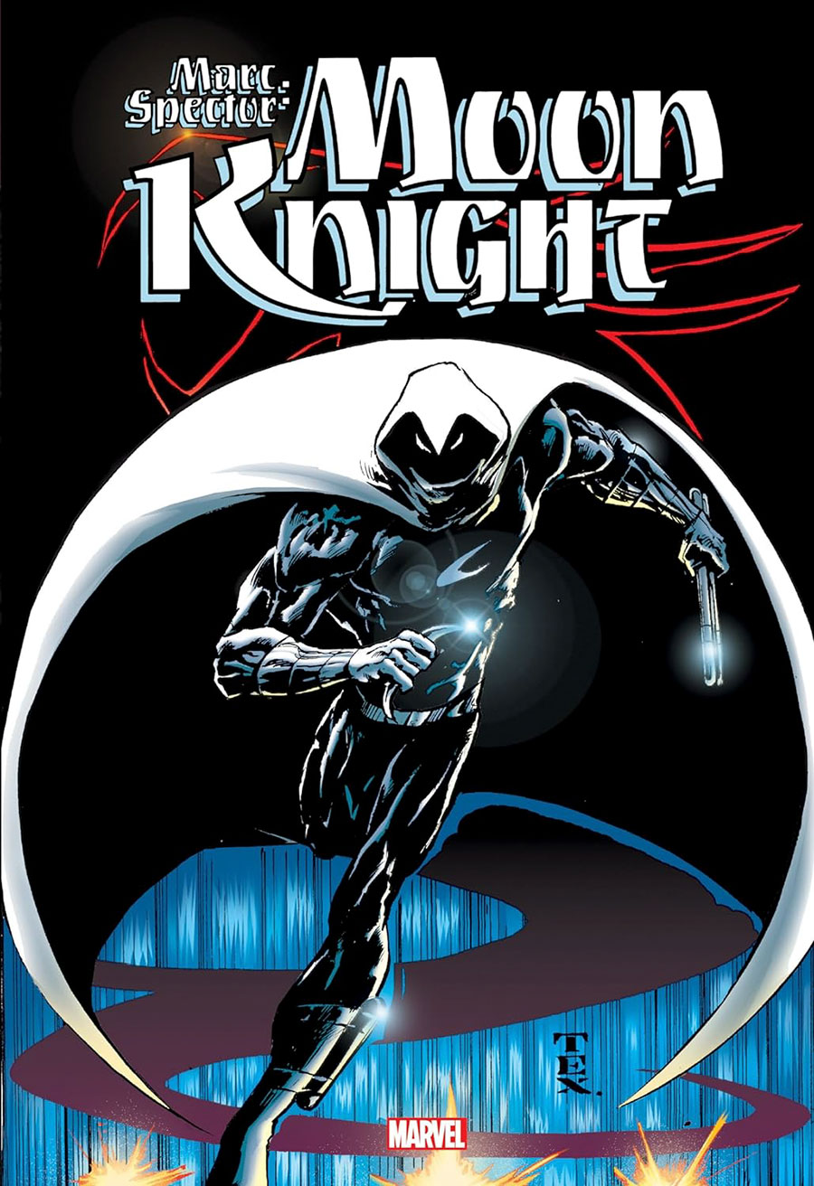 Moon Knight Marc Spector Omnibus Vol 2 HC Book Market Mark Texeira Cover