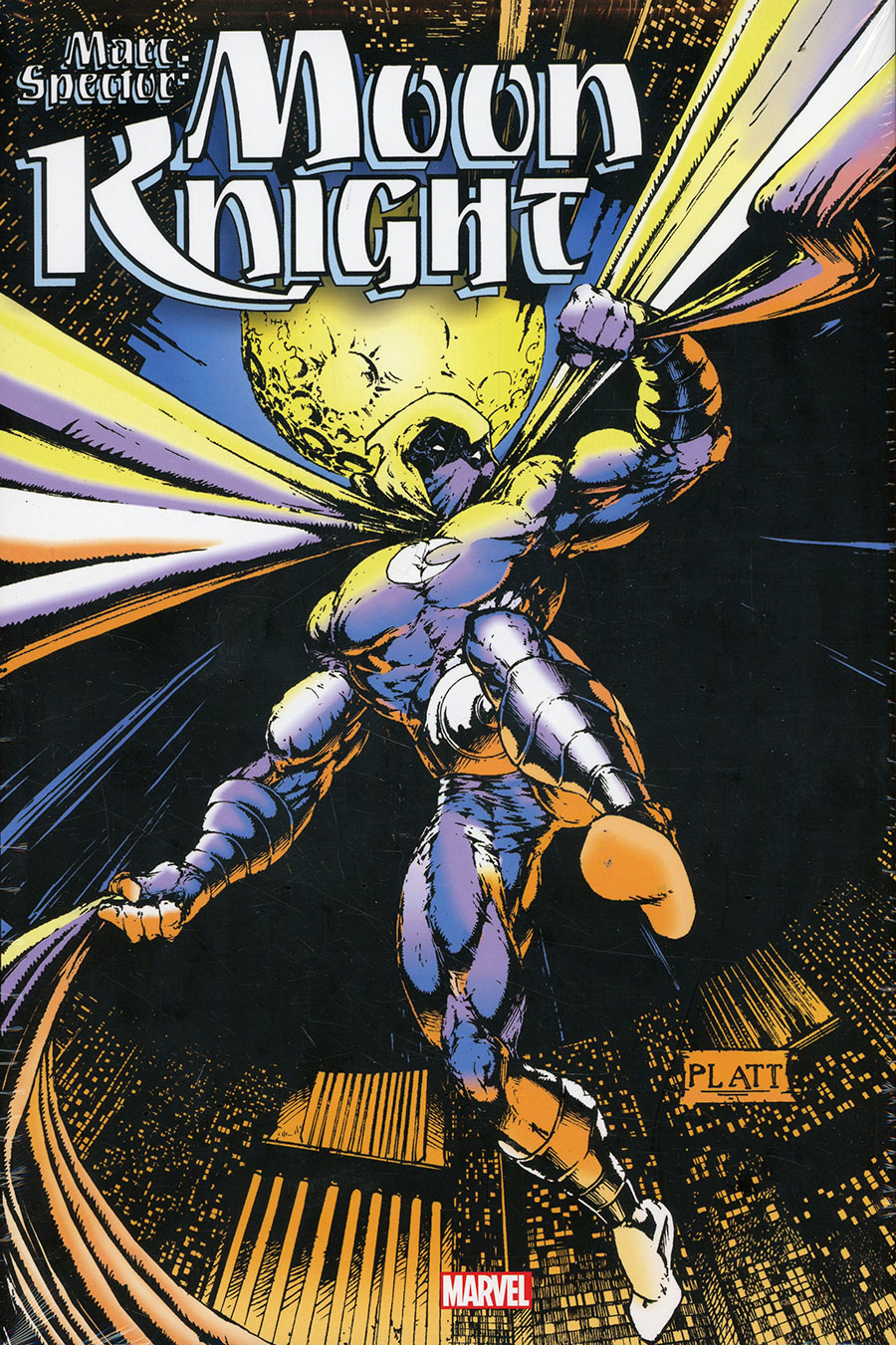 Moon Knight Marc Spector Omnibus Vol 2 HC Direct Market Stephen Platt Variant Cover