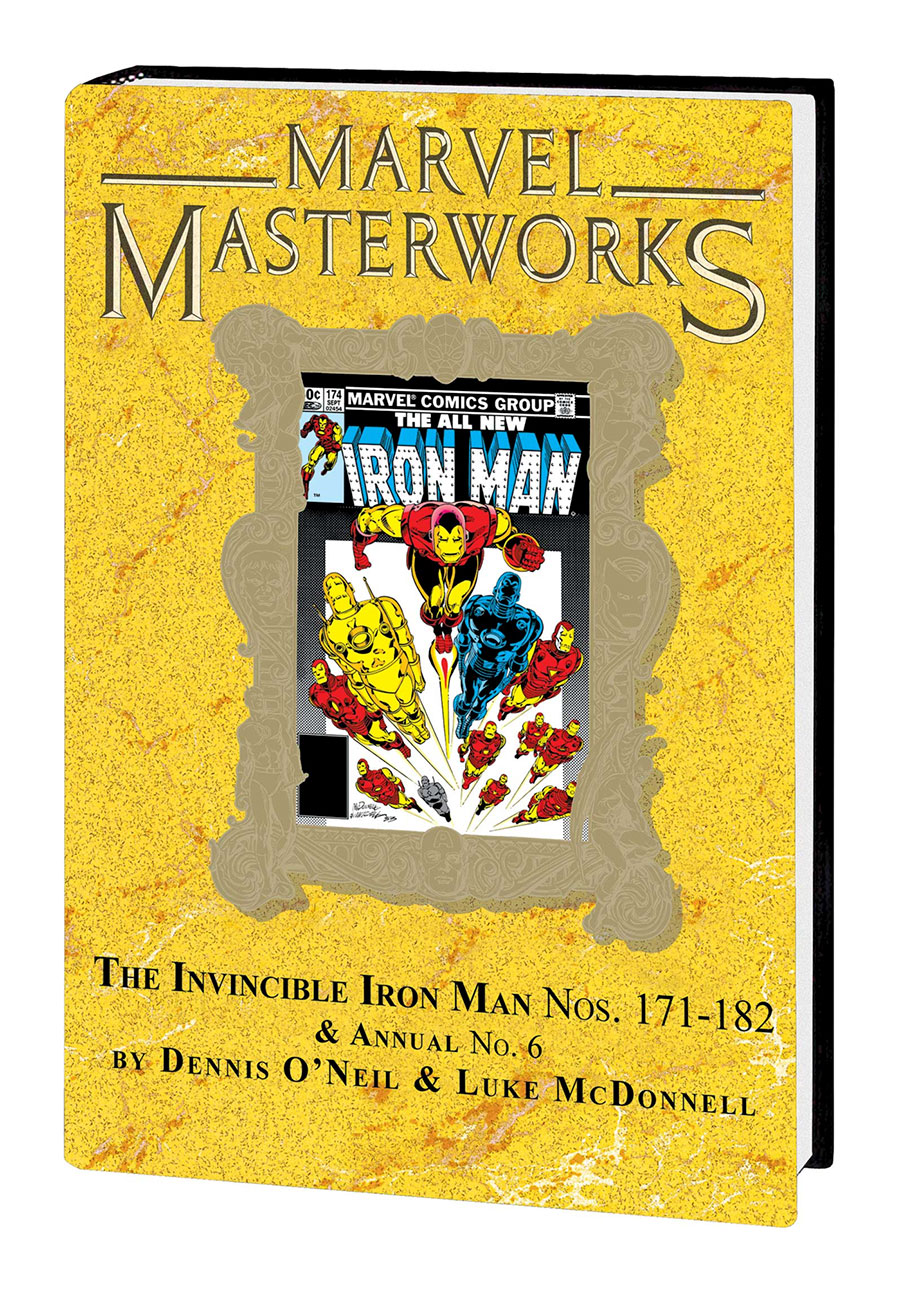Marvel Masterworks Invincible Iron Man Vol 17 HC Variant Dust Jacket