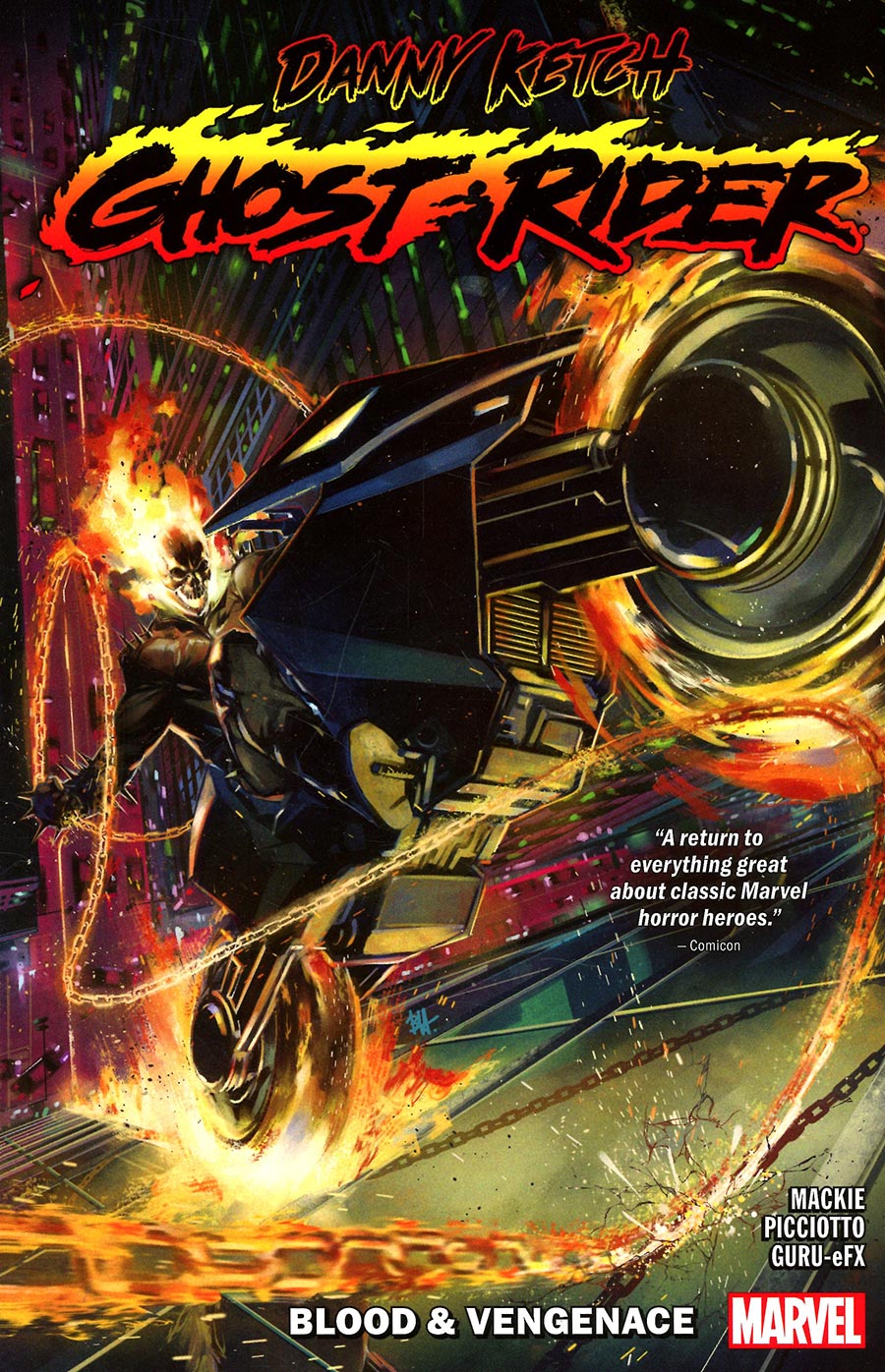 Danny Ketch Ghost Rider Blood & Vengeance TP