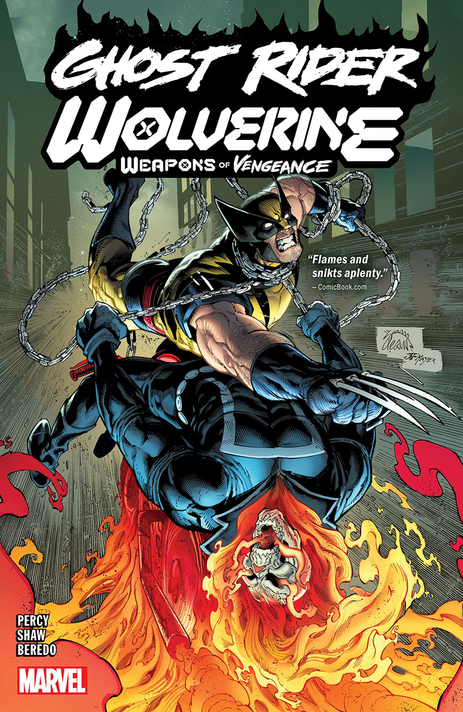 Ghost Rider Wolverine Weapons Of Vengeance TP