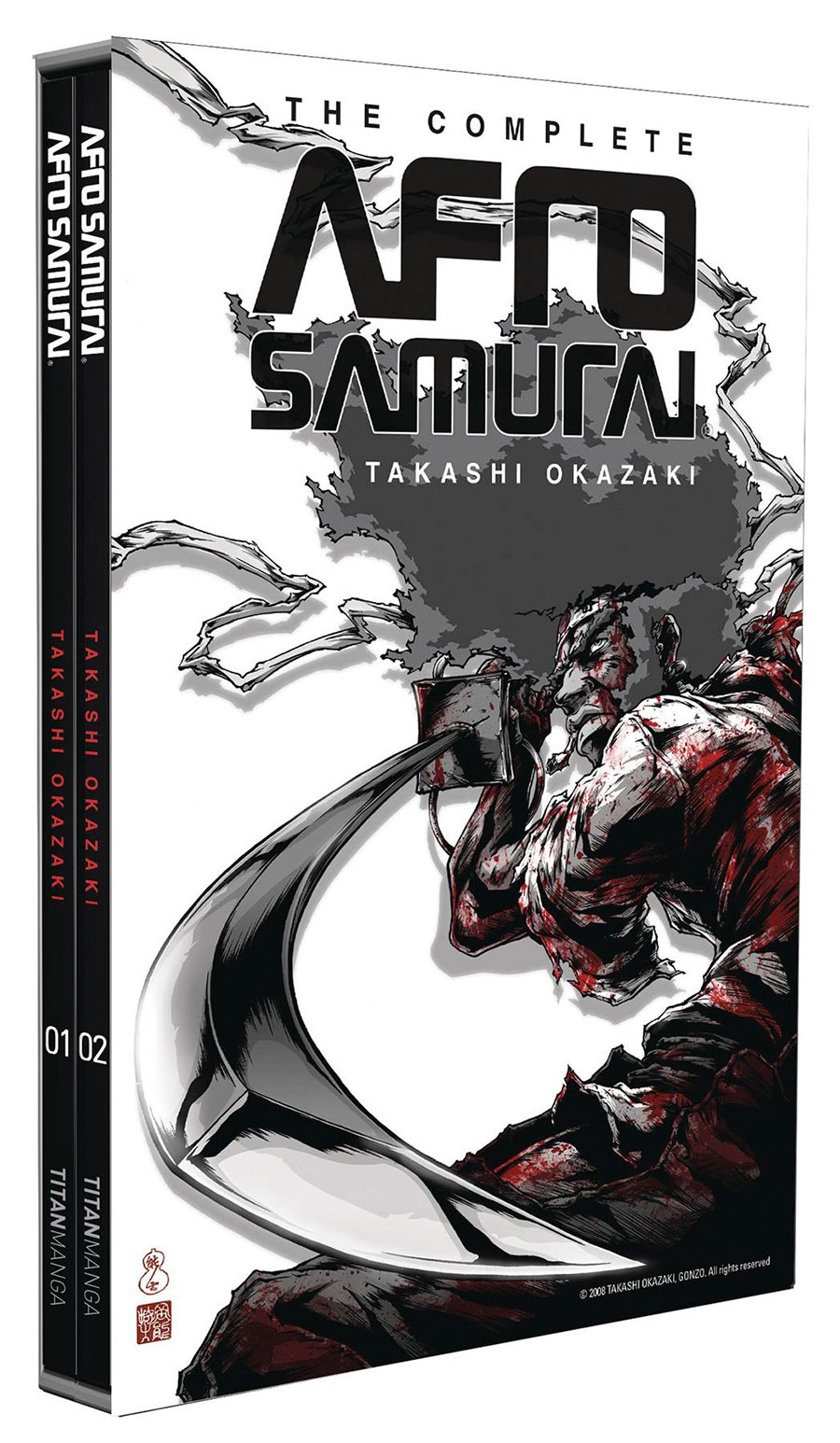 Afro Samurai Vol 1-2 Boxed Set Direct Market Edition