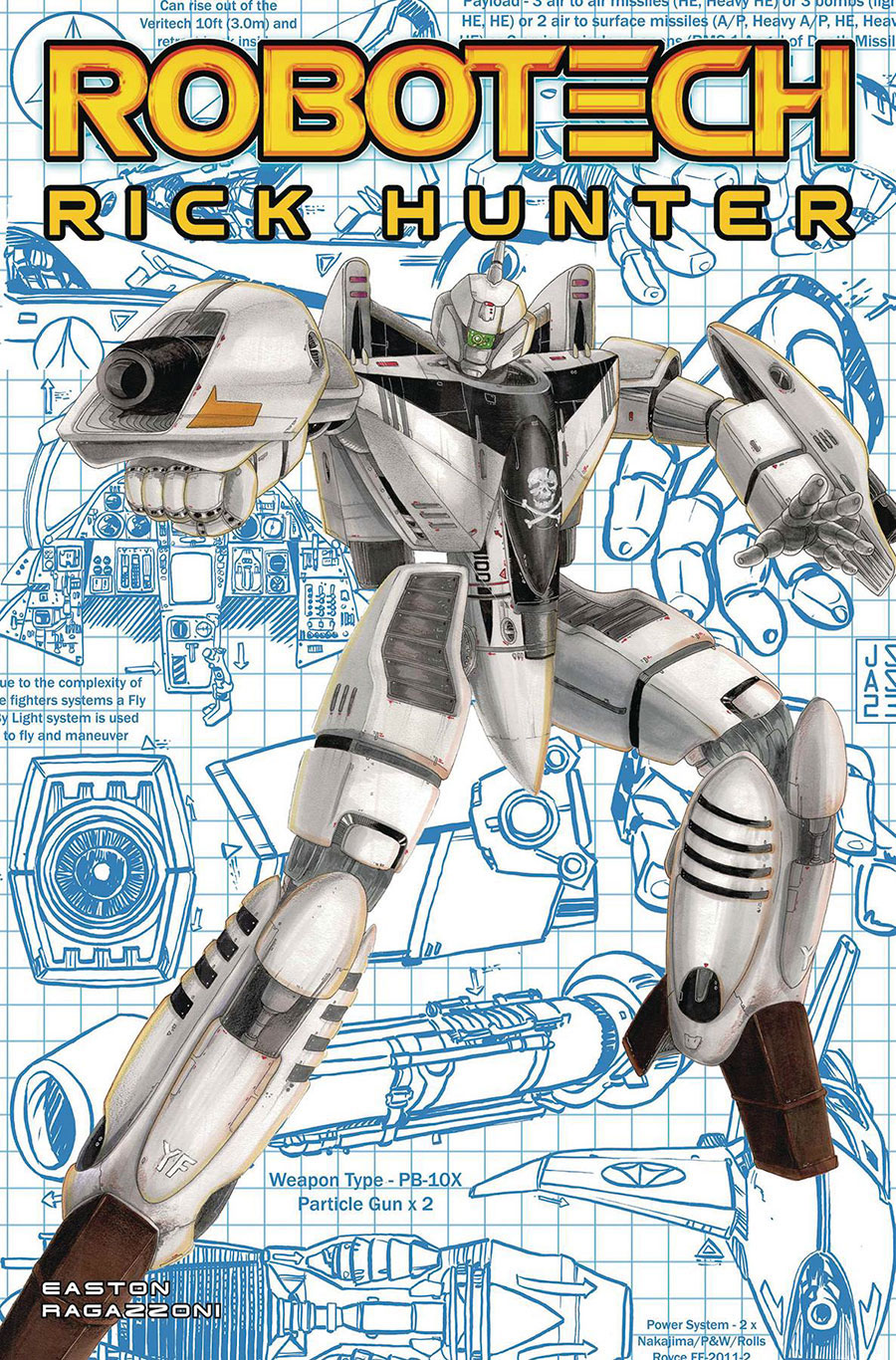 Robotech Rick Hunter #3 Cover C Variant Jamie Sullivan Cover