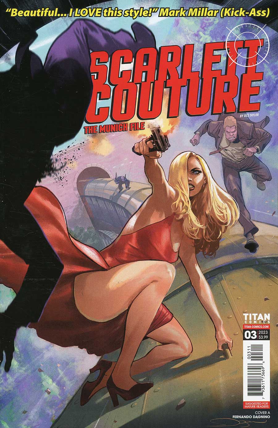 Scarlett Couture Munich File #3 Cover A Regular Fernando Dagnino Cover