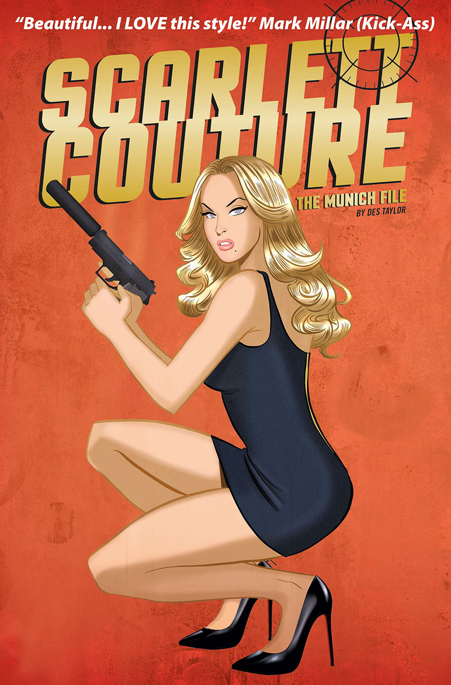 Scarlett Couture Munich File #3 Cover B Variant Des Taylor Cover