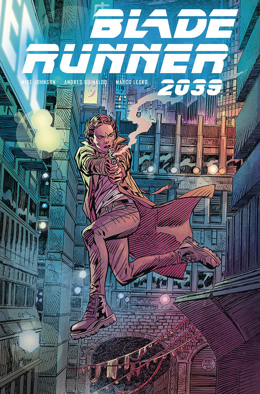 Blade Runner 2039 #8 Cover A Regular Piotr Kowalski Cover