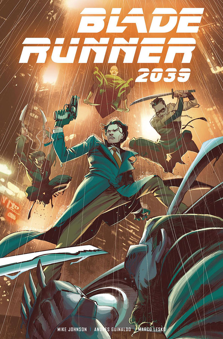 Blade Runner 2039 #8 Cover B Variant Dev Pramanik Cover