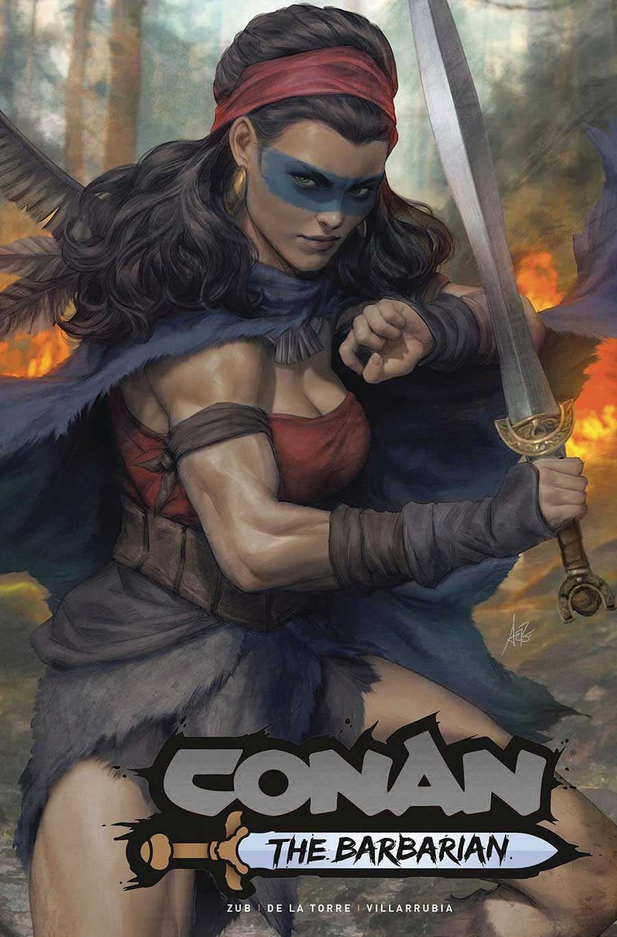 Conan The Barbarian Vol 5 #1 Cover Q SDCC Exclusive Stanley Artgerm Lau Foil Variant Cover (Limit 1 Per Customer)