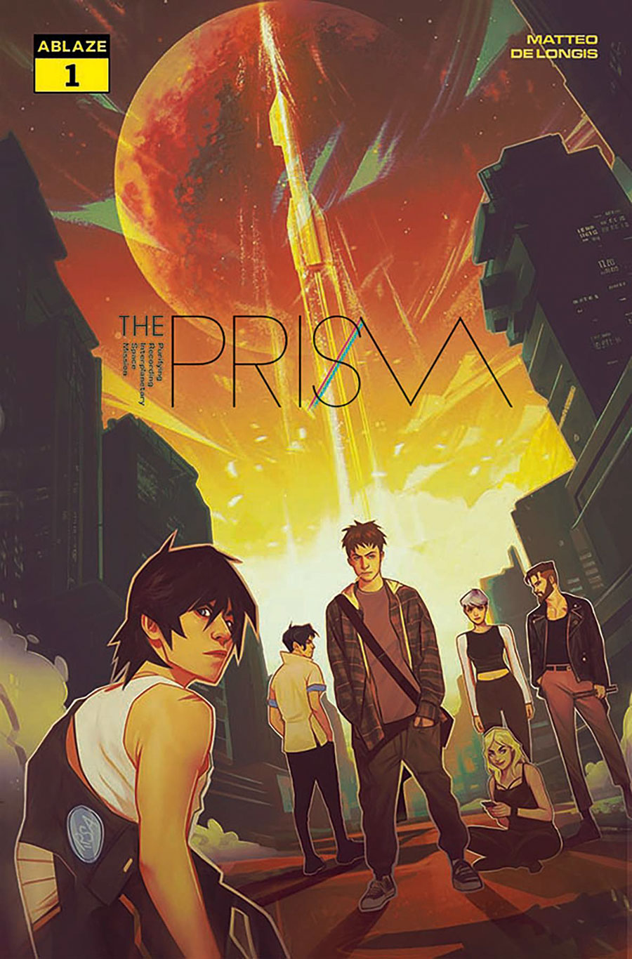 The Prism #1 Cover B Variant Francesco Tomaselli Cover