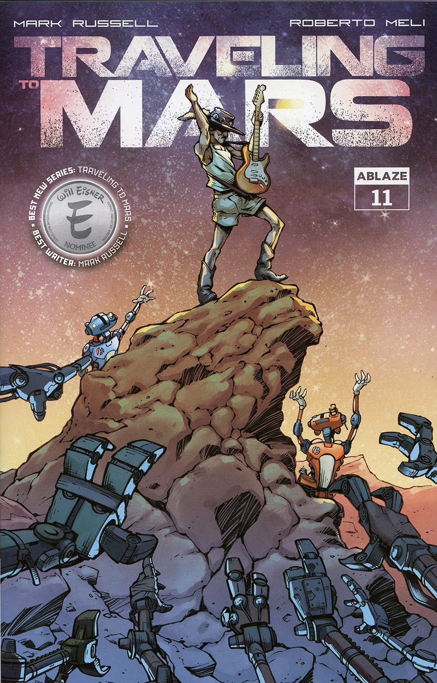 Traveling To Mars #11 Cover A Regular Roberto Meli Cover