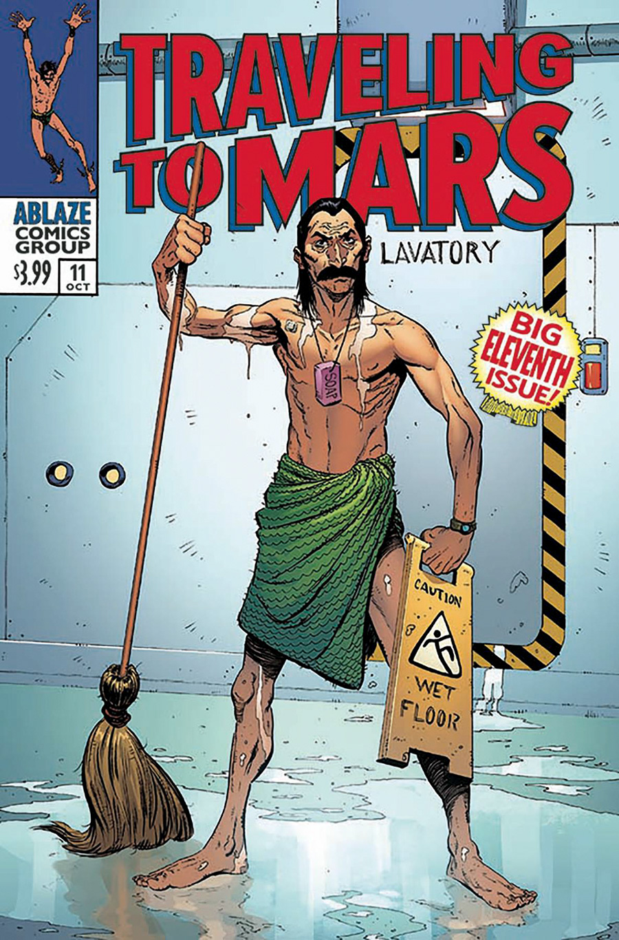 Traveling To Mars #11 Cover D Variant Brent McKee Namor The Sub-Mariner 1 Parody Cover