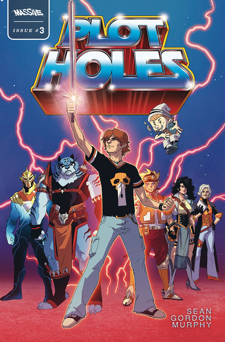 Plot Holes #3 Cover D Variant Josh Perez Masters Of The Universe Homage Cover