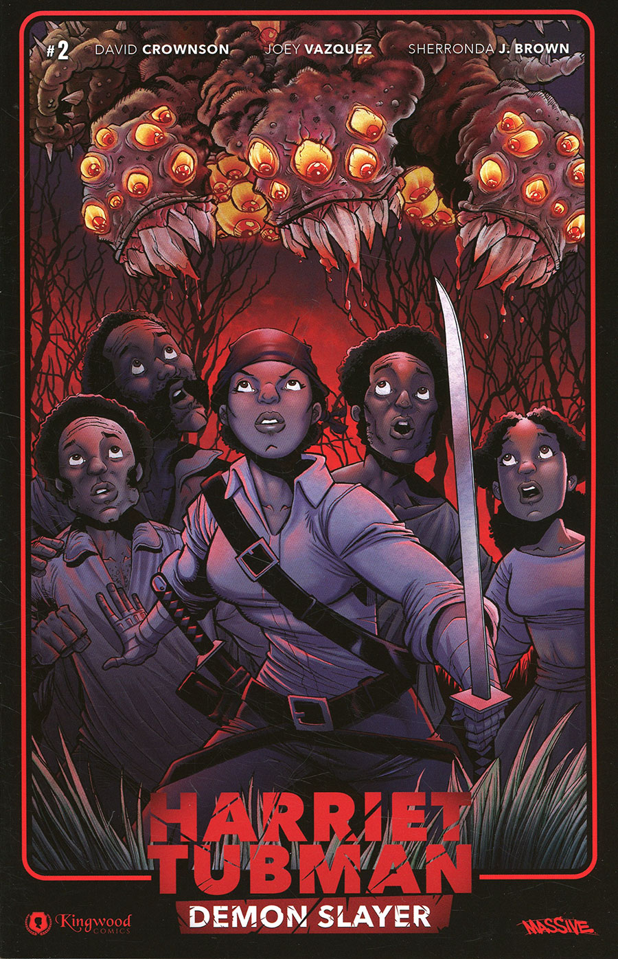 Harriet Tubman Demon Slayer #2 Cover B Variant Robert Love Cover