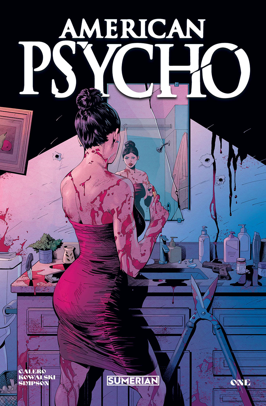 American Psycho #1 Cover C Variant Niko Walter Cover