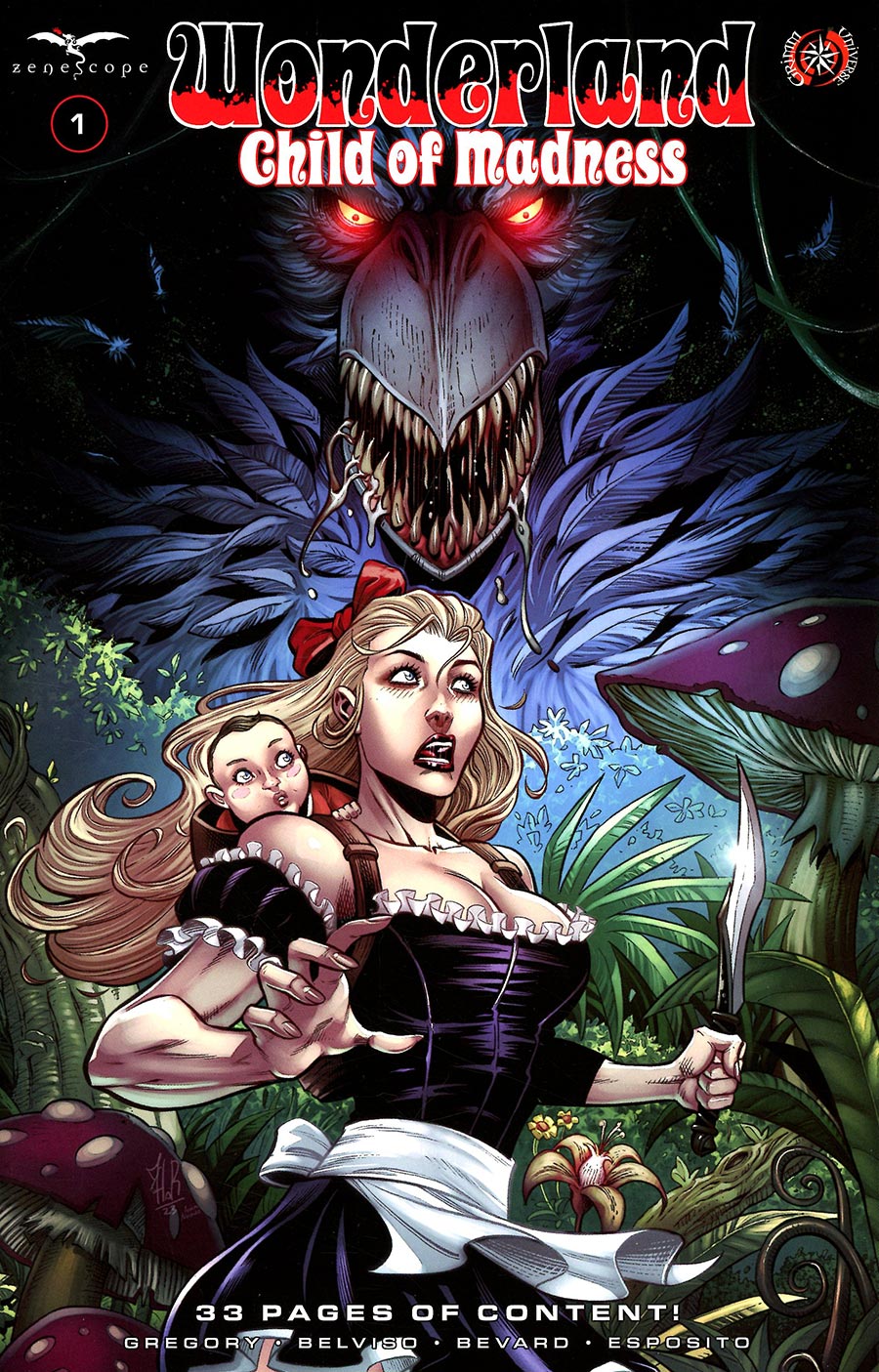 Grimm Fairy Tales Presents Wonderland Child Of Madness #1 Cover B Jordi Tarragona