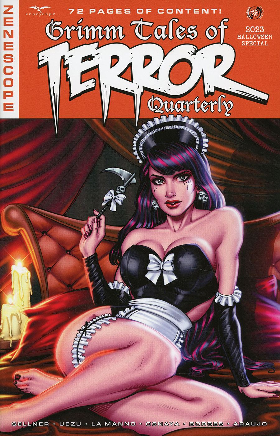 Grimm Fairy Tales Presents Grimm Tales Of Terror Quarterly #12 2023 Halloween Special Cover C Maria Laura Sanapo