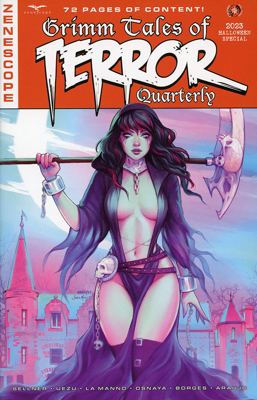 Grimm Fairy Tales Presents Grimm Tales Of Terror Quarterly #12 2023 Halloween Special Cover D Sonia Matas