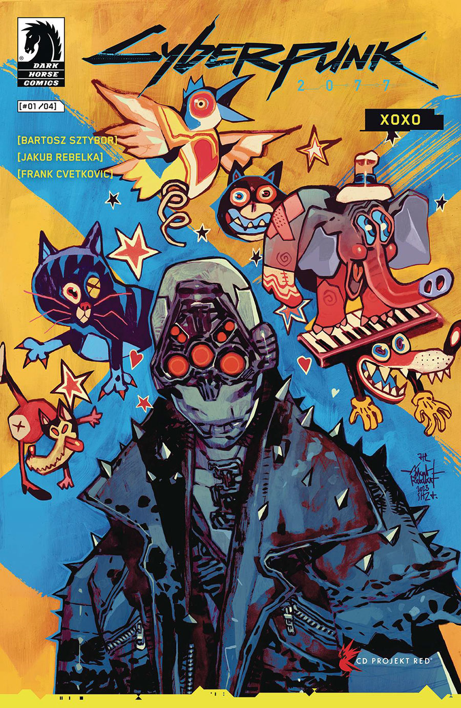 Cyberpunk 2077 XOXO #1 Cover A Regular Jakub Rebelka Cover