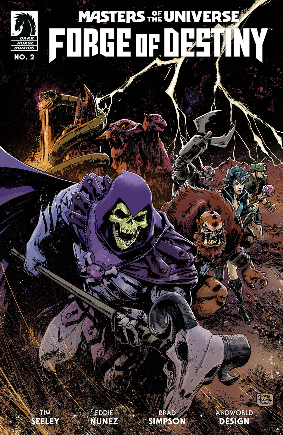 Masters Of The Universe Forge Of Destiny #2 Cover C Variant Gabriel Hardman Cover