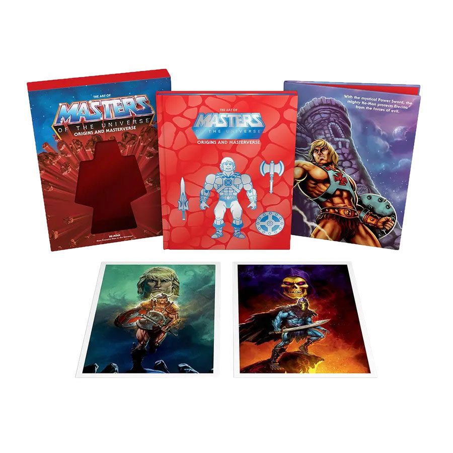 Art Of Masters Of The Universe Origins & Masterverse HC Deluxe Edition