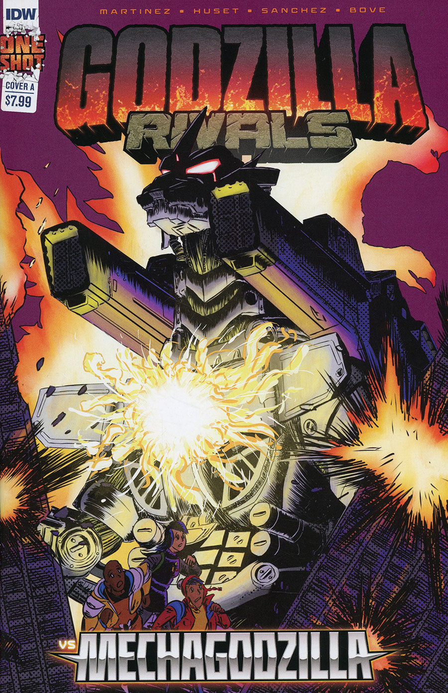 Godzilla Rivals vs Mechagodzilla #1 (One Shot) Cover A Regular Mark Martinez Cover