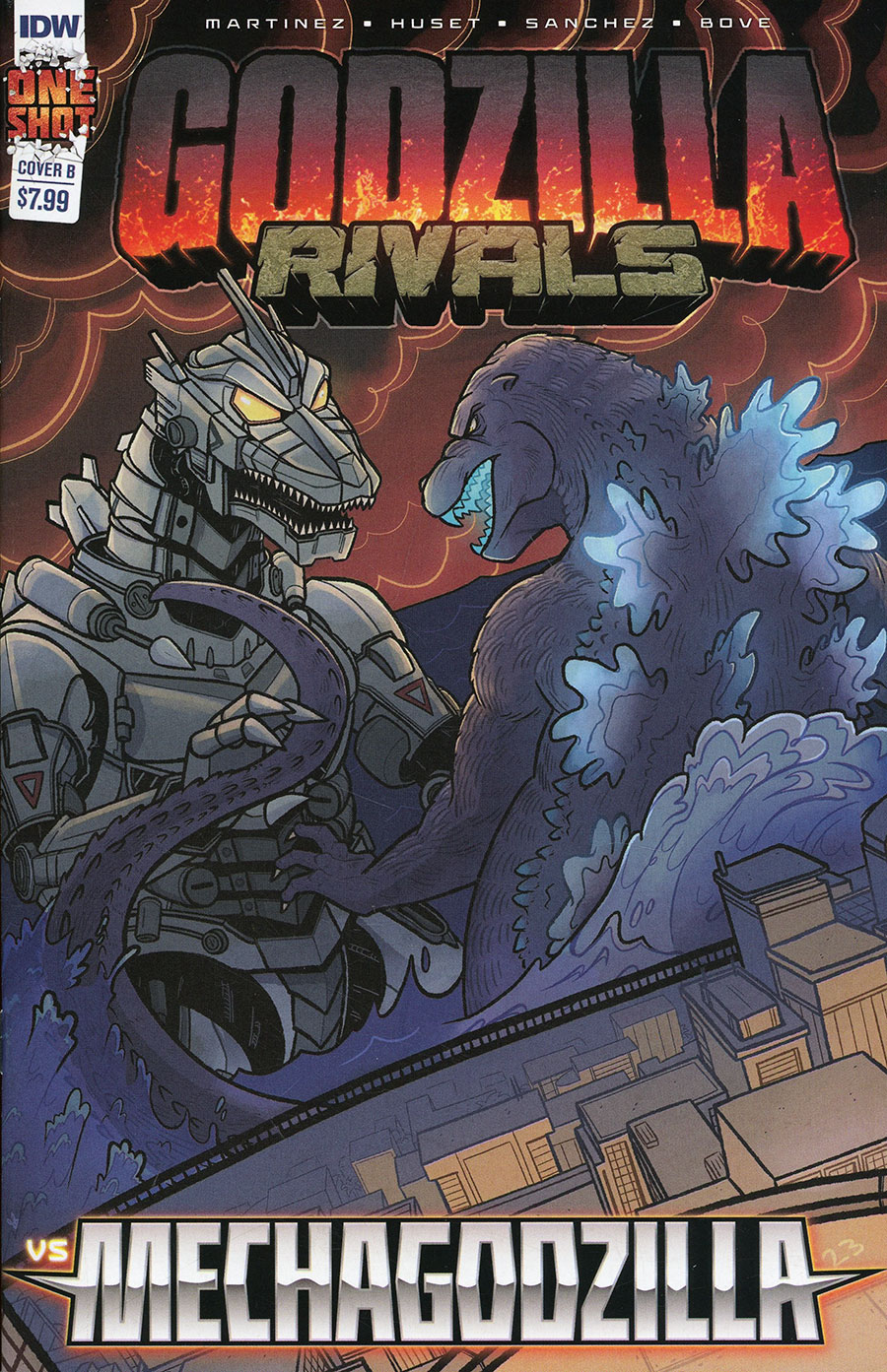 Godzilla Rivals vs Mechagodzilla #1 (One Shot) Cover B Variant Rebecca Michaud Cover